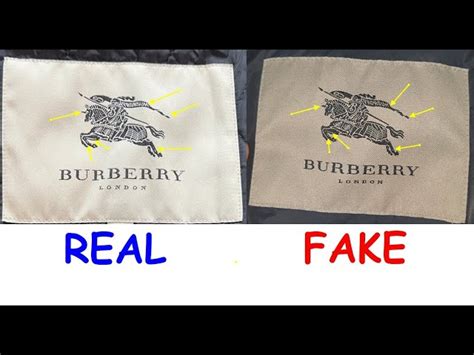 burberry digital watch fake vs real|how to check burberry coat.